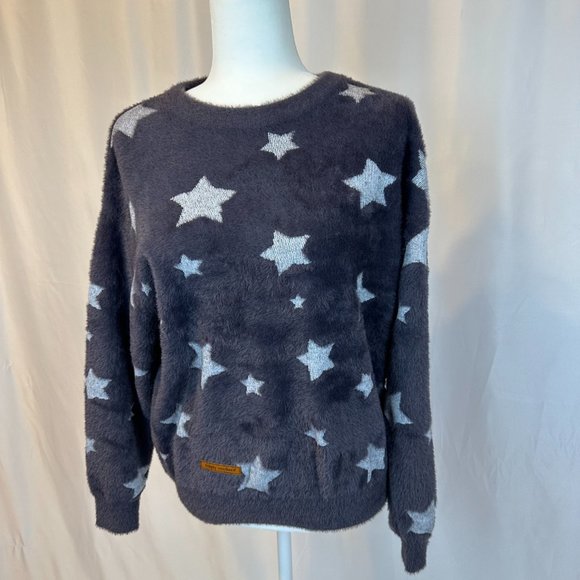NWT - Simply Southern Fuzzy, Extremely Cozy & Cute Star Sweater. - Picture 7 of 9